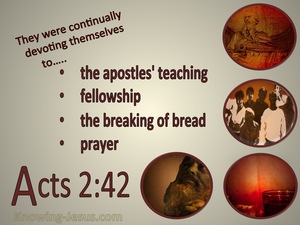Acts 2:42